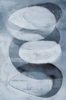 Stacked Flow | Blau