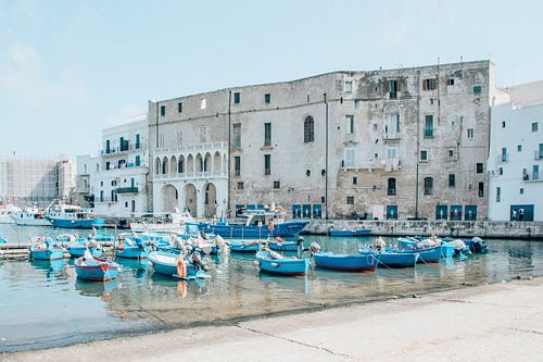 Hafen Monopoli Apulien Italien