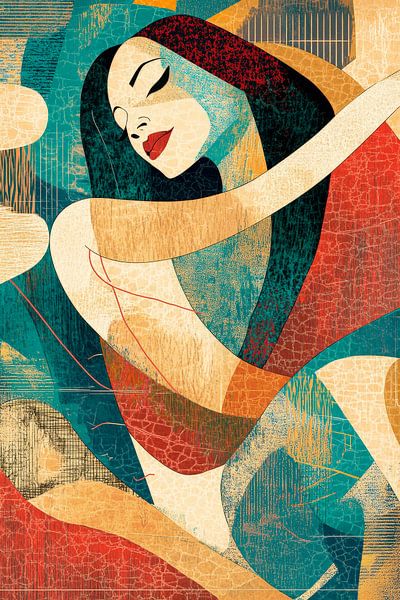 Play of colours of inner harmony by Poster Art Shop