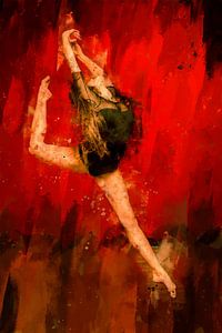Danseuse de ballet sur Peter Roder