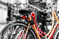 fietsen rood/oranje Maastricht