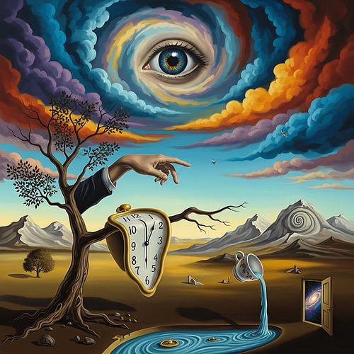 Etherische droomwereld van surrealistische realiteit