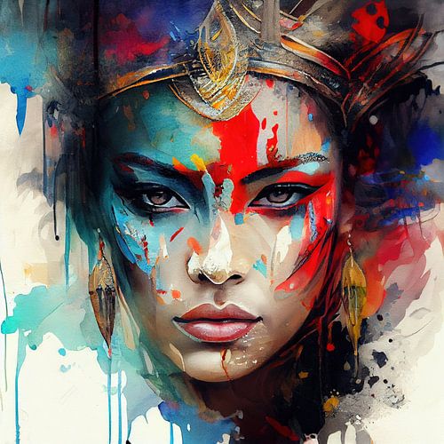 Femme asiatique puissante #1