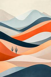 Desert landscape by Poster Art Shop