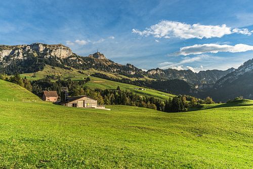 Hoher Kasten in het Appenzellerland in Zwitserland
