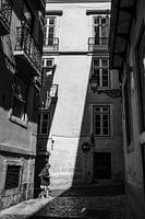 Lisbon narrow streets
