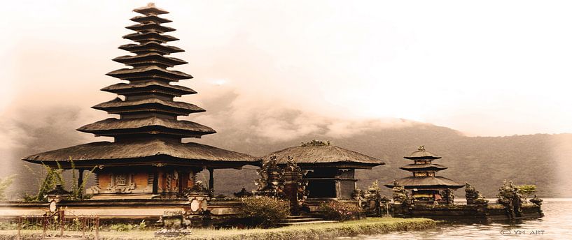 Uluwatu-Insel-Tempel - Bali - Indonesien von Yvon van der Wijk