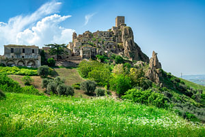 Geisterstadt Craco, Region Basilikata, Italien