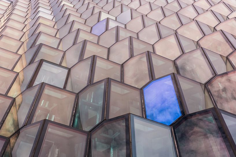 Harpa reflections par Sylvia Adams