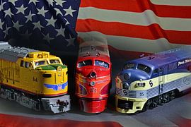 Amerikaanse modelspoorbaan veranda gasturbine,E6, E7 van Ingo Laue