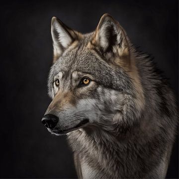 De grijze wolf van Carla van Zomeren
