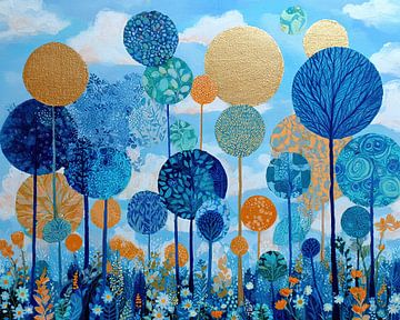 Vibrant Circle of Nature