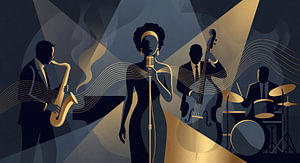 Indigo Rhythm & Gold