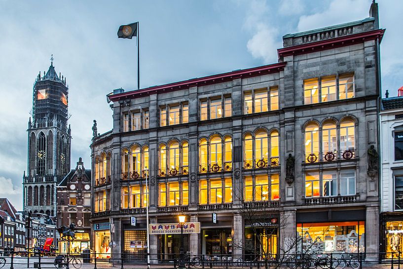 De Centrale Bibliotheek en de prachtige Domtoren in Utrecht par De Utrechtse Internet Courant (DUIC)