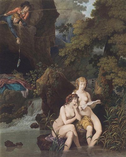Charles Melchior Descourtis, L'espiègle
