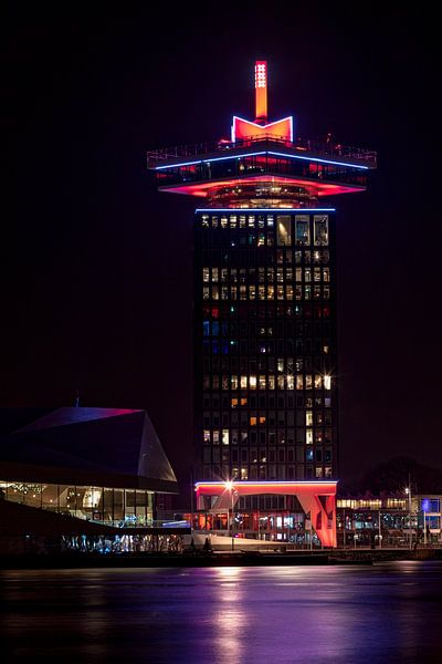Amsterdam Tower auch bekannt als Shell Tower von Inge Bogaards