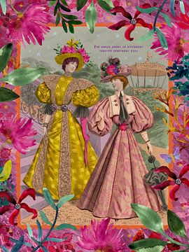 Kleurrijke Fashion Print van Sacha Goossens