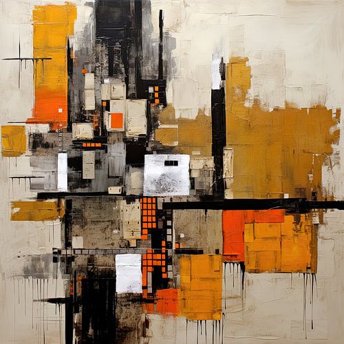 Trendy modern abstract