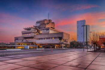 Terneuzen - Hôtel de ville - Lever du soleil