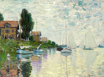 Claude Monet,In Little Guinevere, 1874