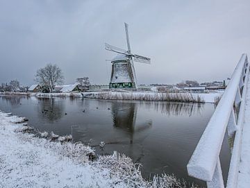 Die Hensboeker-Mühle im Winter