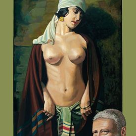 Hans Hassenteufels Nude Painting by Paul Meijering