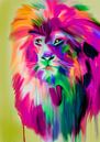 Lion coloré par Felix von Altersheim Aperçu