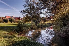 Fluss Geul @ Alt-Valkenburg von Rob Boon