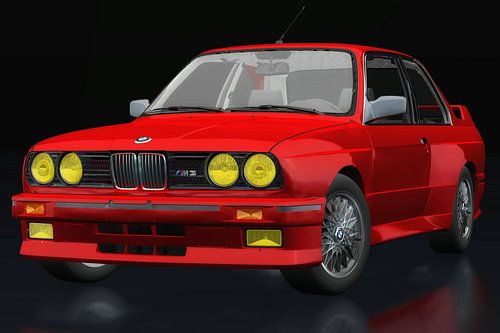 BMW M3 E-30 1991 three-quarter view