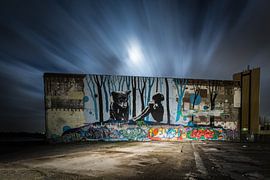 Graffiti muur in Nijmegen sur Jeffrey Van Zandbeek