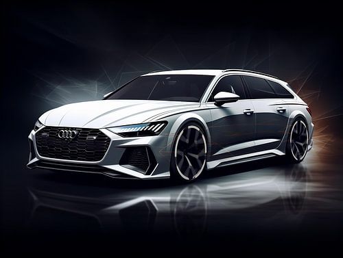 Audi A6 Car Voiture de sport