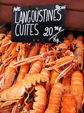 Langoustines sur Nanette de Jong