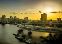 Sunrise over Tokyo