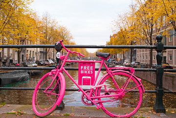 Amsterdam Free Bikes by Brian Morgan