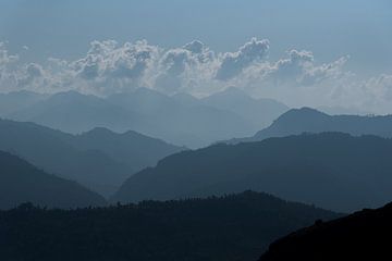 Blauer Himmel in den Himalayas | Nepal von Photolovers reisfotografie