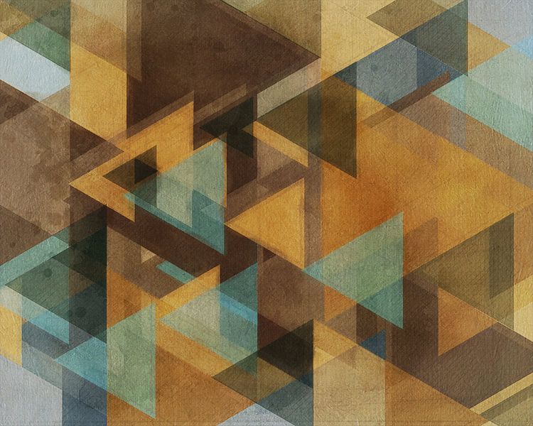 Bon geo abstract van Joost Hogervorst