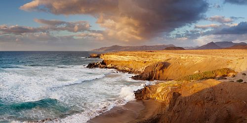 Coast at sunset, Canary Islands, Spain
