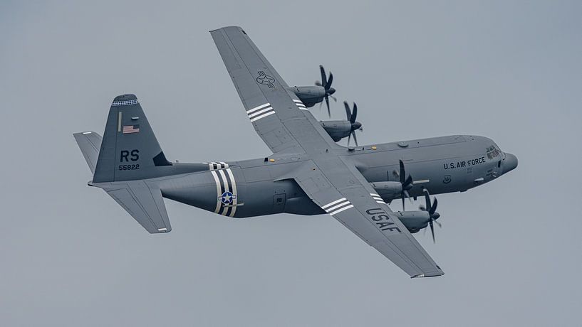U.S. Air Force Lockheed C-130J Hercules. by Jaap van den Berg