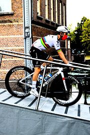 Julian Alaphilippe Vuelta 2022 Fresco by FreddyFinn