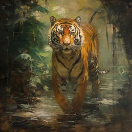 Tiger in the forest