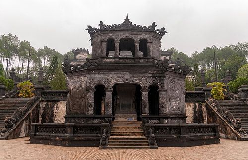 Huế: Tombe van Khải Định