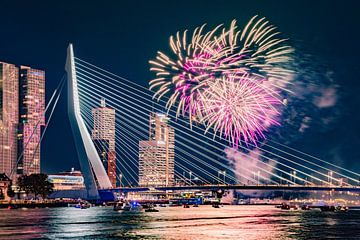 Wereld Havendagen 2024 vuurwerk 1 van Nuance Beeld