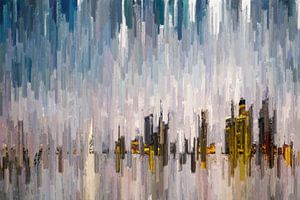 Abstrakte Skyline