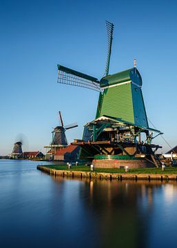 Dutch old windmills sur Menno Schaefer