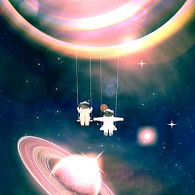 swing planet by izmo scribbles