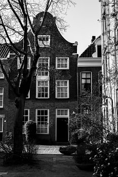 Townhouse in the old town of Zwolle, Netherlands