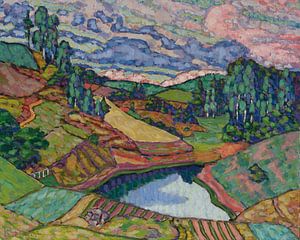 Konrad Mägi - Kasaritsa-Landschaft