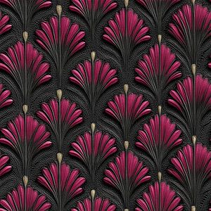 Bloemen Patroon Roze | Muur Behang