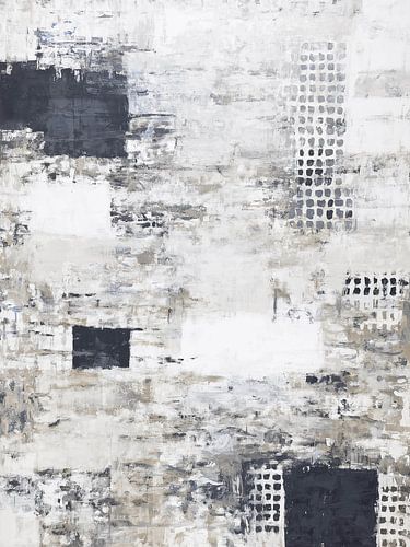 Motifs abstraits en gris