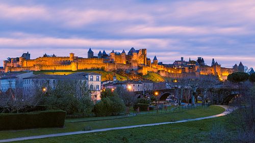 Een avond in Carcassonne, Frankrijk van Henk Meijer Fotografie
